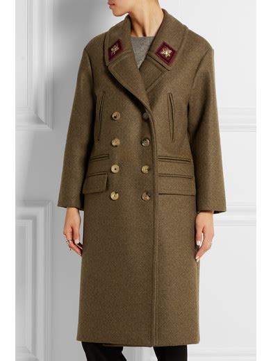 manteau gucci da donna|net a porter gucci coats.